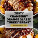 Dutch Oven Turkey Breast with Cranberry Orange Glaze Recipe