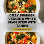 Summer Vegetable and White Bean Stew Recipe