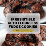 Keto Flourless Fudge Cookies Recipe