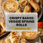 Crispy Baked Vegetable Spring Rolls Recipe