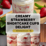 Creamy Strawberry Shortcake Cups Recipe