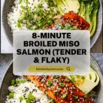 8-Minute Broiled Miso Salmon! (Tender & Flaky) Recipe