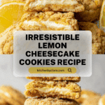 Lemon Cheesecake Cookies Recipe