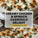 Chicken and Spinach Casserole Recipe