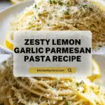 Lemon Garlic Parmesan Pasta Recipe