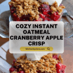 Instant Oatmeal Cranberry Apple Crisp Recipe