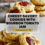 Savory Thumbprint Cookies (with Bourbon Tomato Jam) Recipe