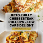 Keto Philly Cheesesteak Roll Ups Recipe