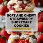 Soft Strawberry Shortcake Cookies Recipe