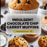 Chocolate Chip Carrot Cottage Cheese Muffins Recipe