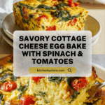 Protein-Packed Cottage Cheese Egg Bake Recipe