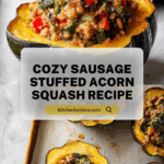 Sausage Stuffed Acorn Squash Recipe
