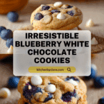 Blueberry White Chocolate Chip Cookies Recipe