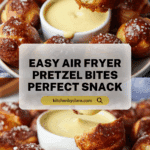 Air Fryer Pretzel Bites Recipe