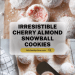 Cherry Almond Snowball Cookies Recipe