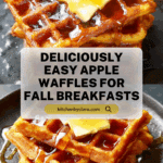 Easy Apple Waffles Recipe