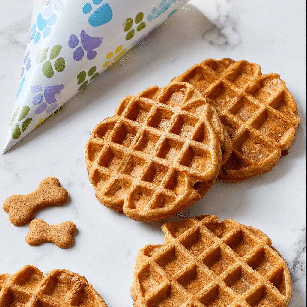 Dog-friendly Pumpkin Waffles Recipe - Recipe Image