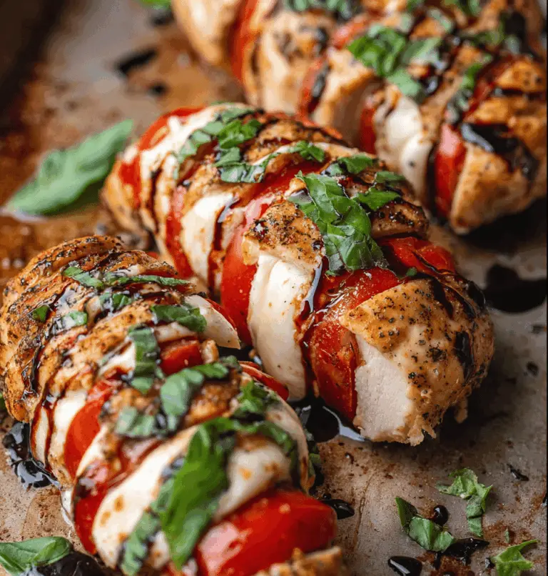 Caprese Stuffed Chicken Recipe