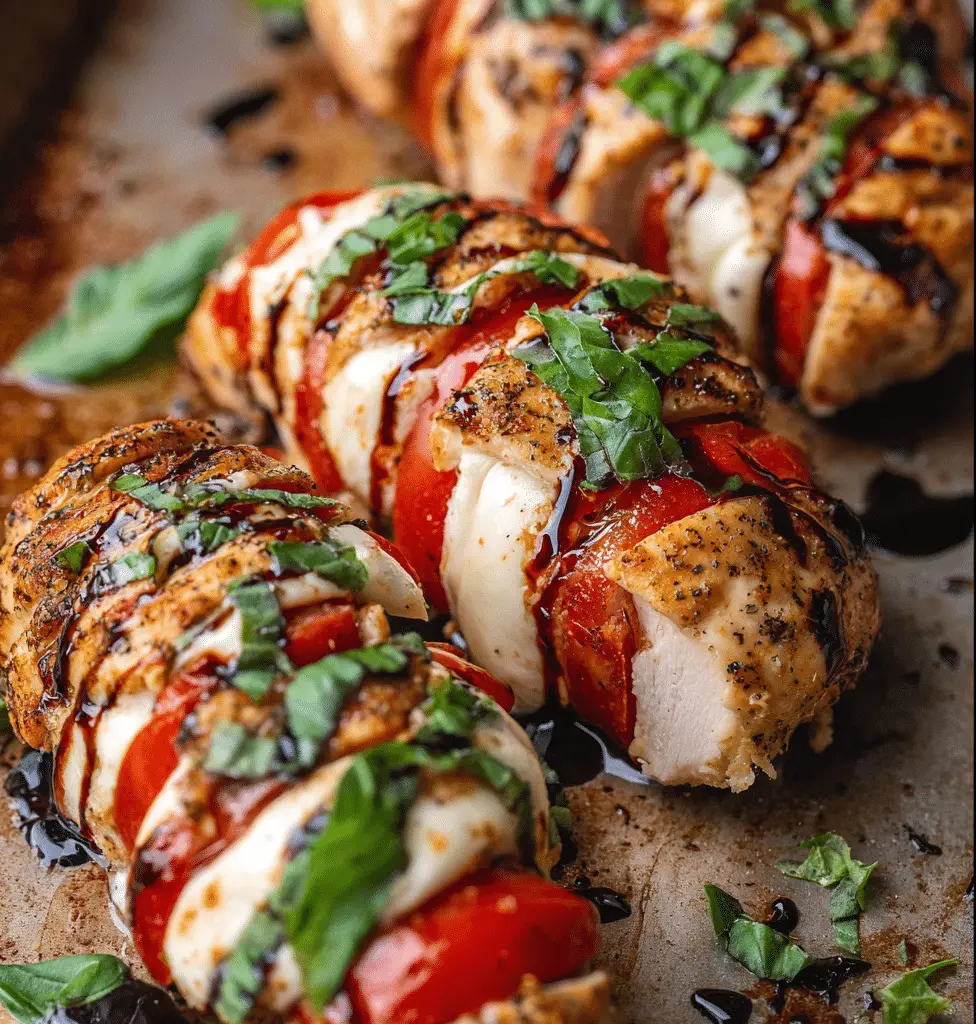 Caprese Stuffed Chicken Recipe