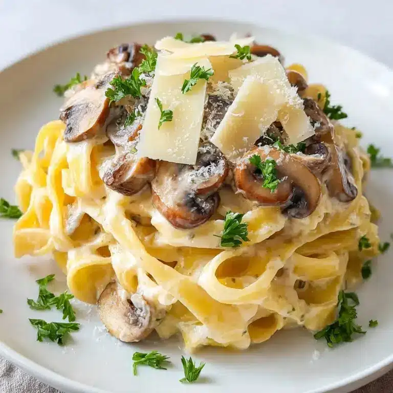 Mushroom Ricotta Pasta Recipe