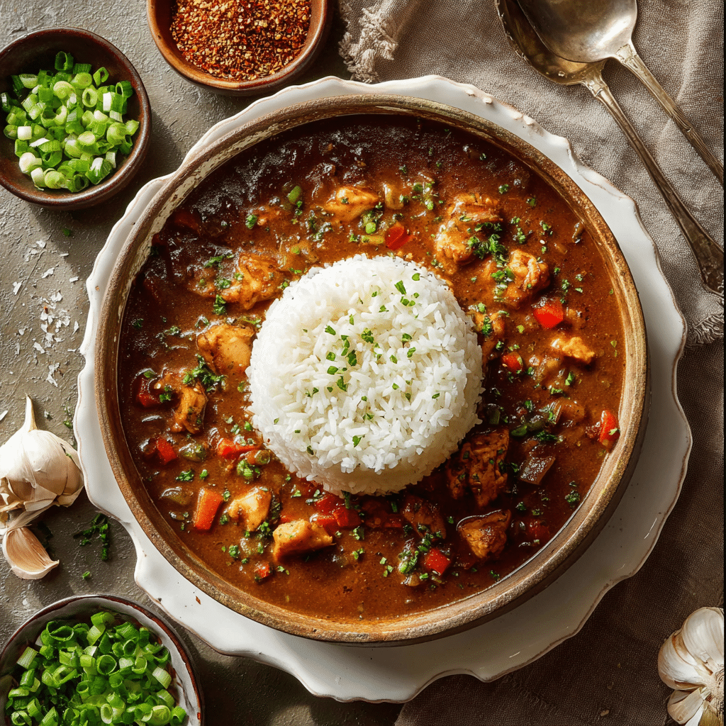 Authentic Chicken Étouffée Recipe - Recipe Image