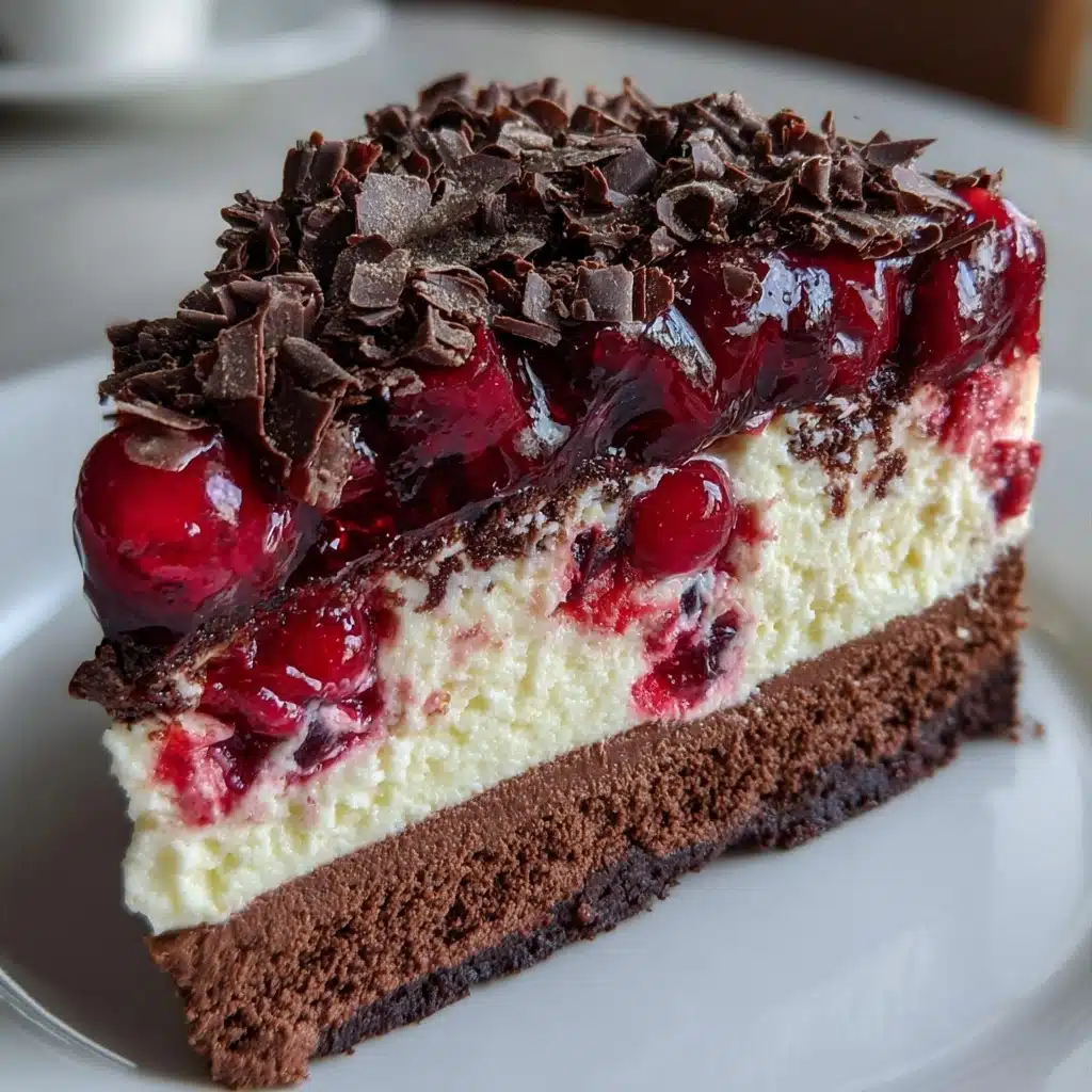 Black Forest Cheesecake Symphony Recipe