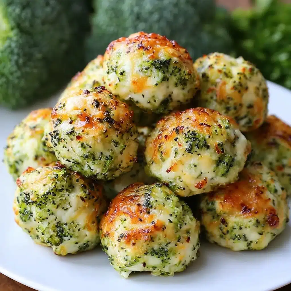 Baked Broccoli Cheese Balls Recipe - Recipe Image