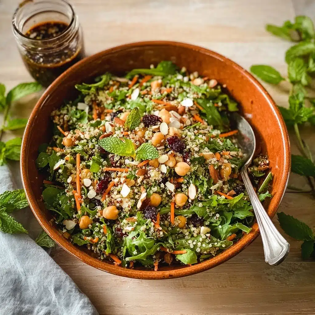 30 Minute Moroccan-Inspired Carrot & Chickpea Salad Recipe