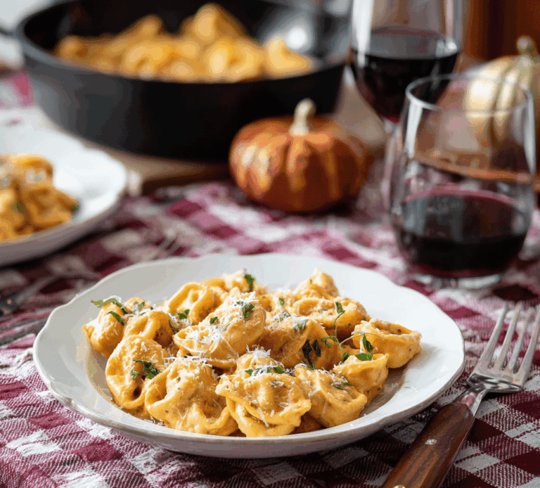 Creamy Pumpkin Tortellini Recipe
