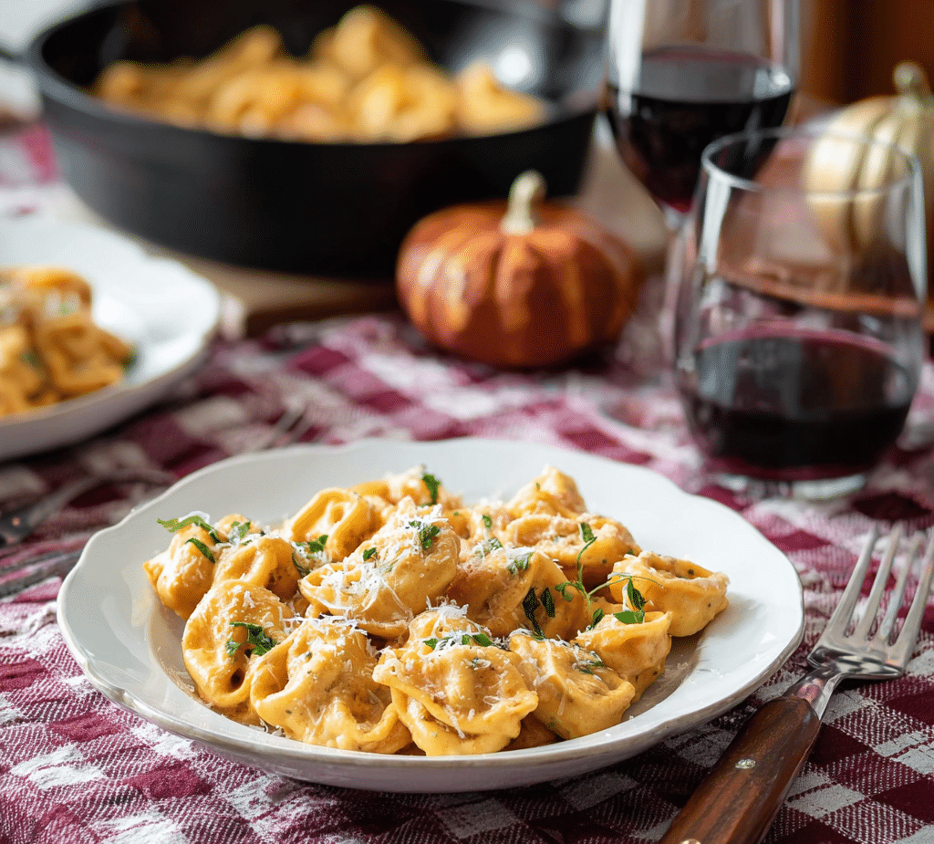Creamy Pumpkin Tortellini Recipe