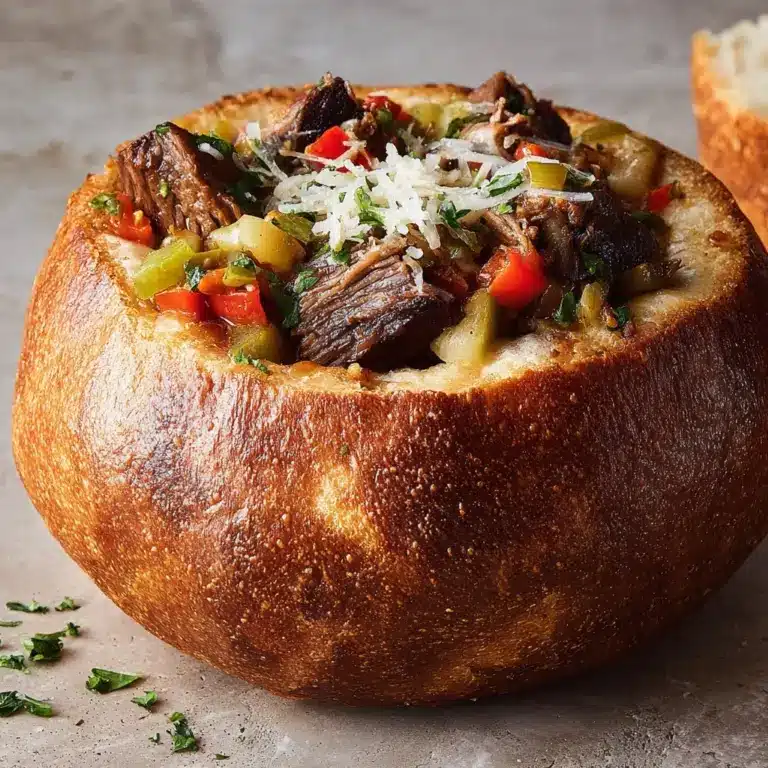 Philly Cheesesteak Soup Recipe