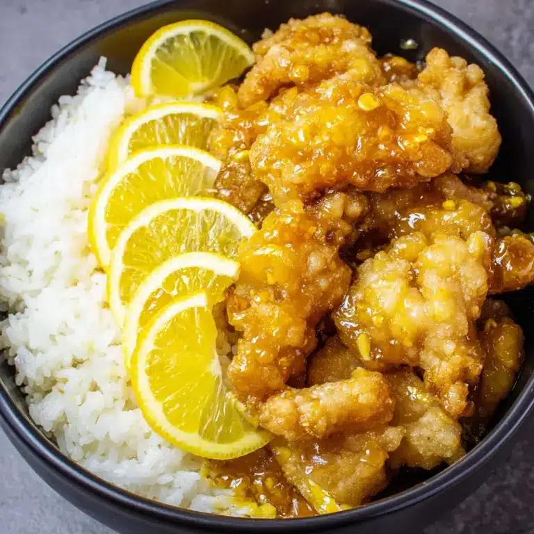 Chinese Lemon Chicken Recipe