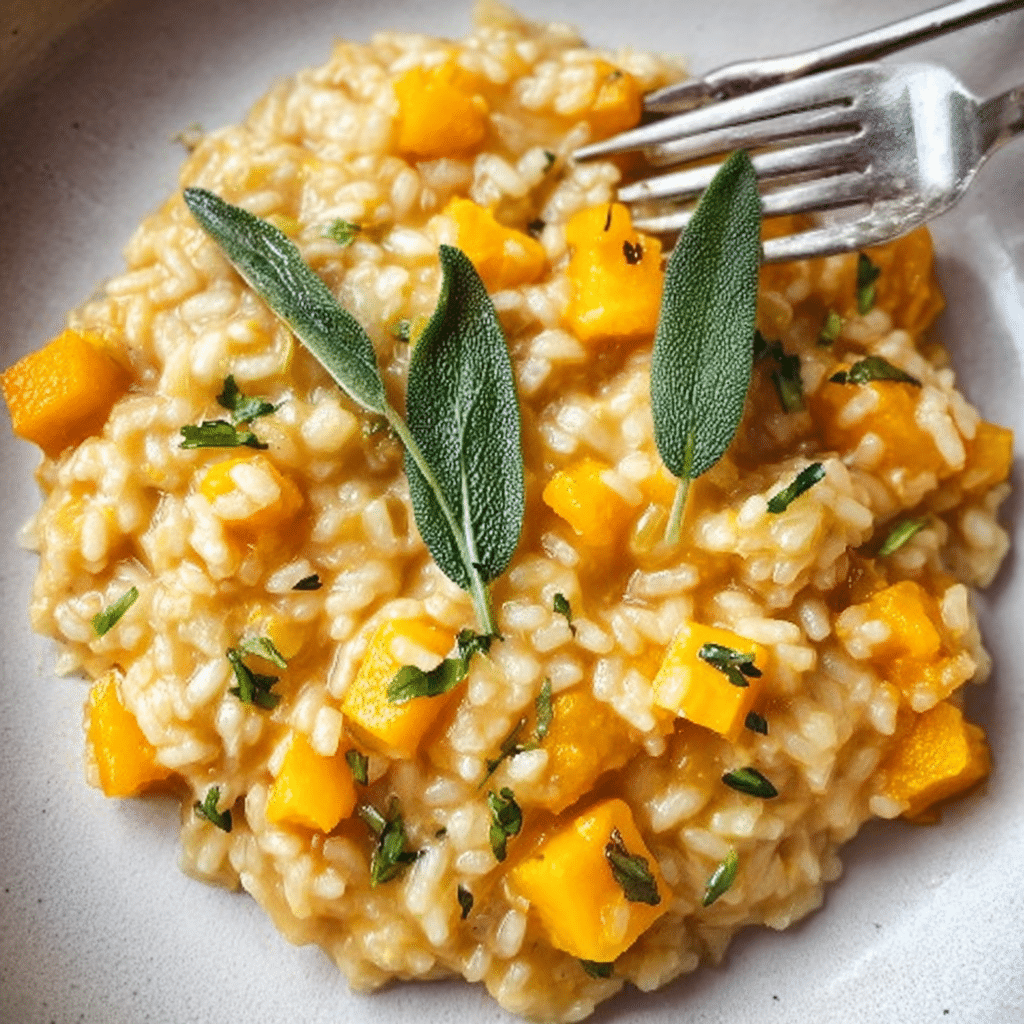 Butternut Squash Risotto Recipe - Recipe Image