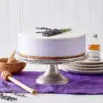 HONEY LAVENDER CHEESECAKE Recipe