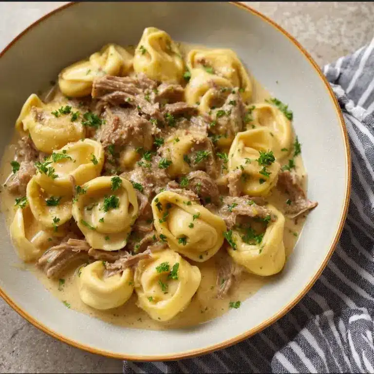Cheesesteak Tortellini Recipe