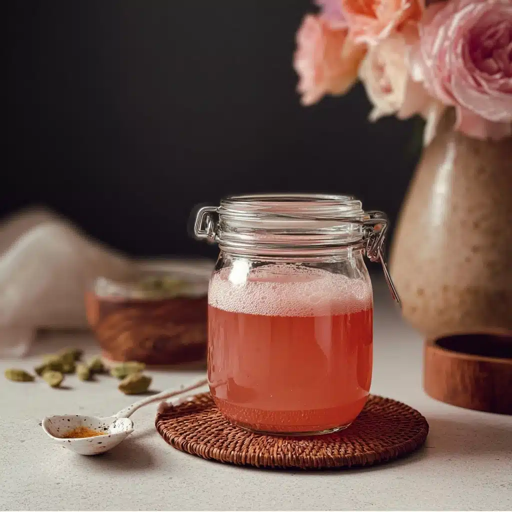 Honey Rose Cardamom Syrup Recipe - Recipe Image