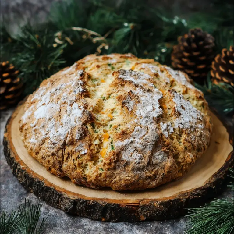 Cheddar and Herb Soda Bread Recipe