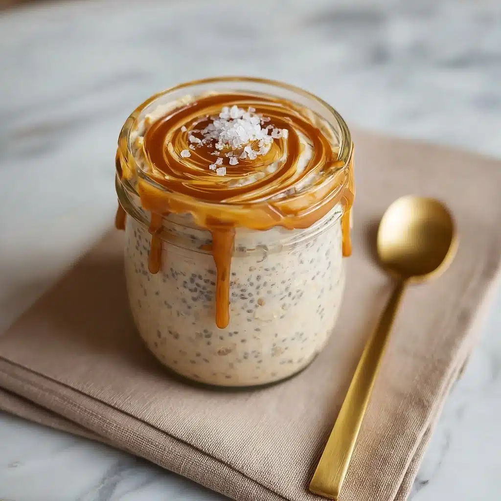 Salted Caramel Overnight Oats Recipe