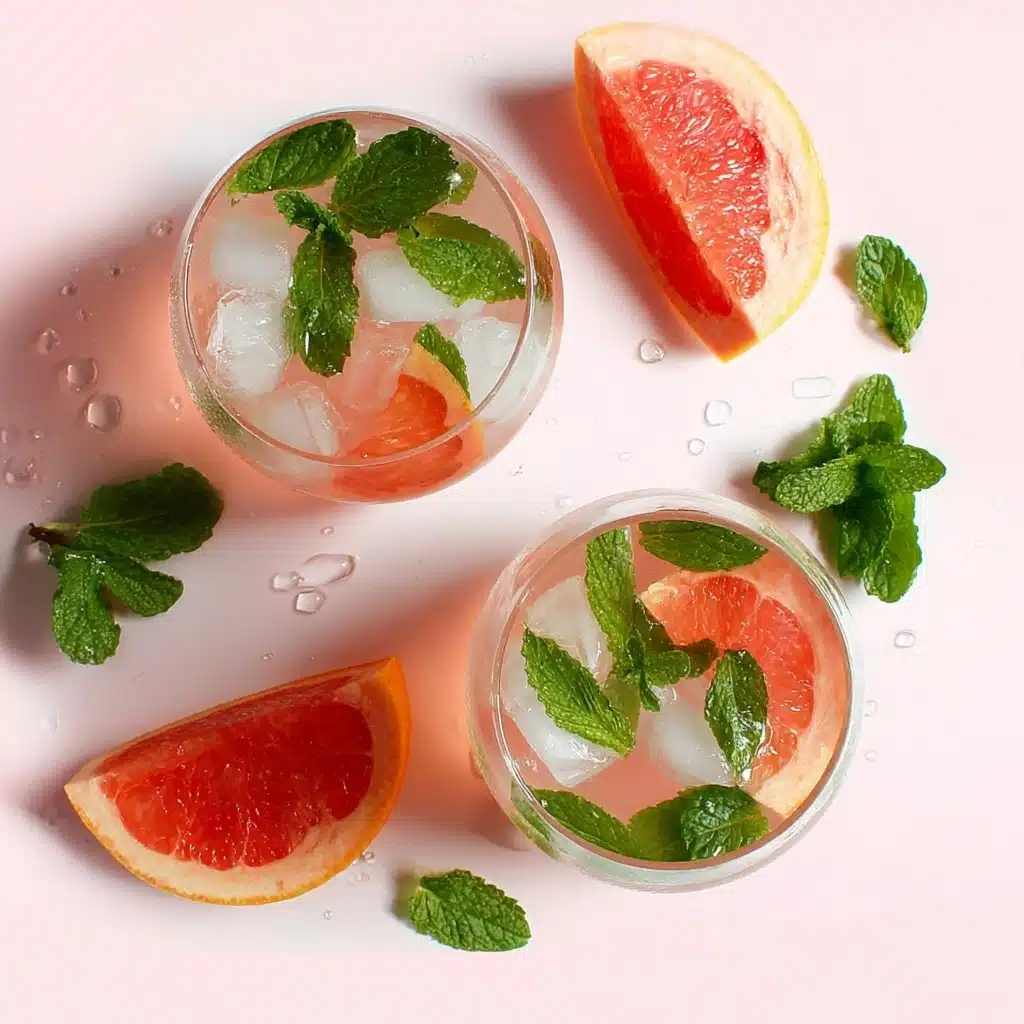 Grapefruit Mint Infused Water Recipe - Recipe Image