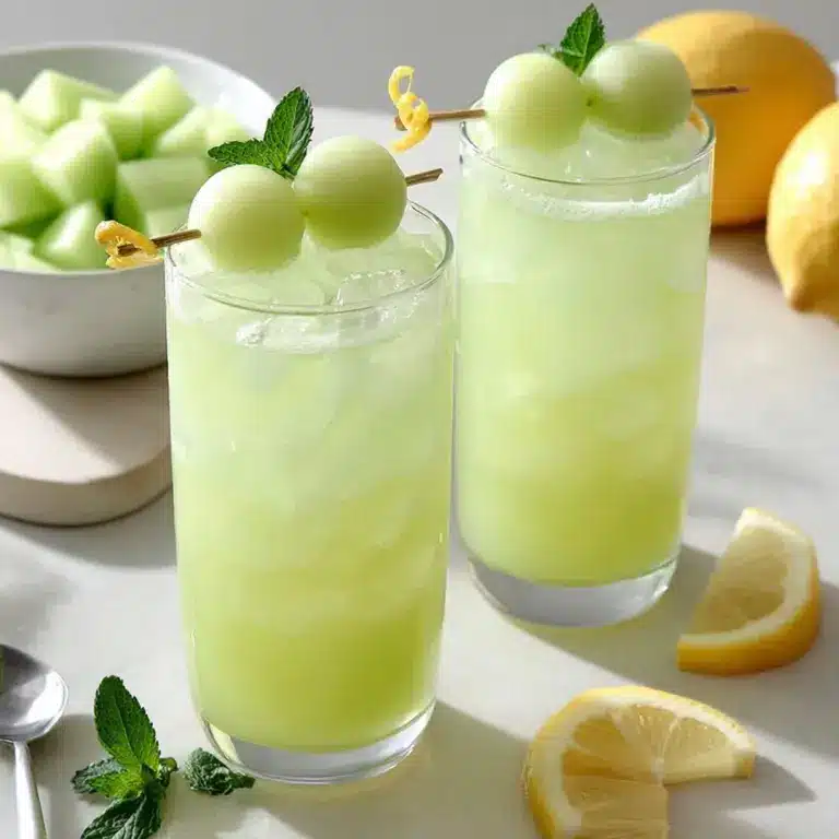 Honeydew Lemonade Recipe