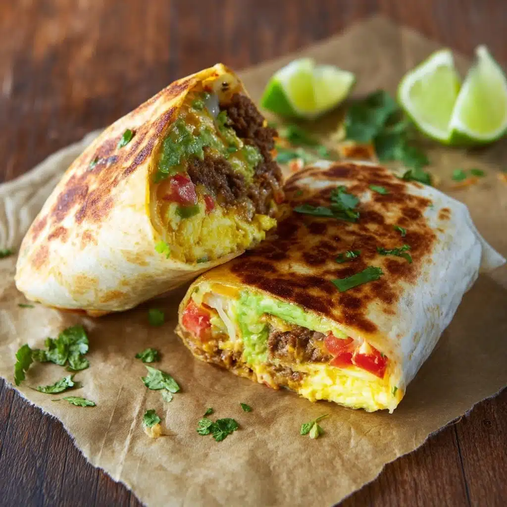 Breakfast Burritos Recipe - Recipe Image