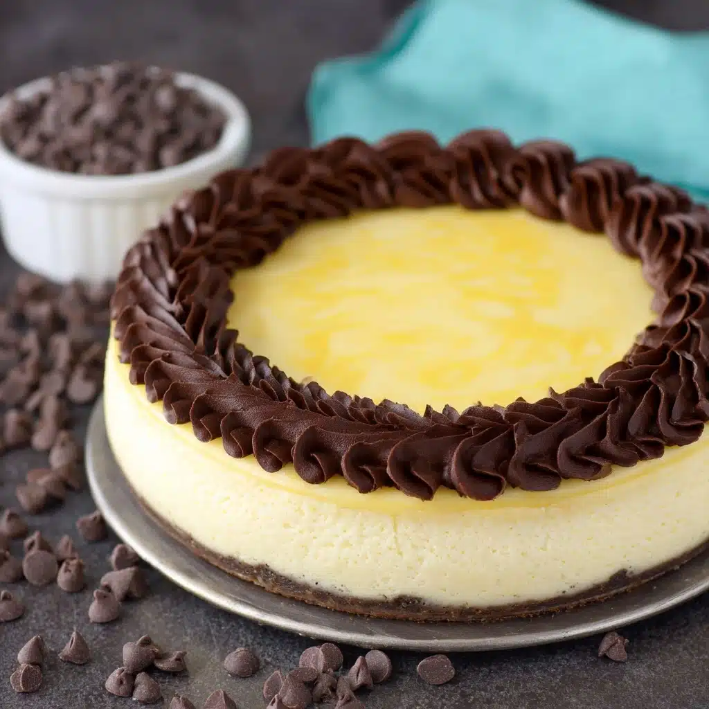 Boston Cream Pie Cheesecake Recipe