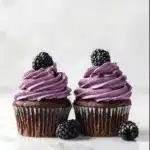 Chocolate Cupcakes with Blackberry Buttercream Recipe