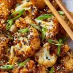 Sweet and Spicy Baked Cauliflower Recipe