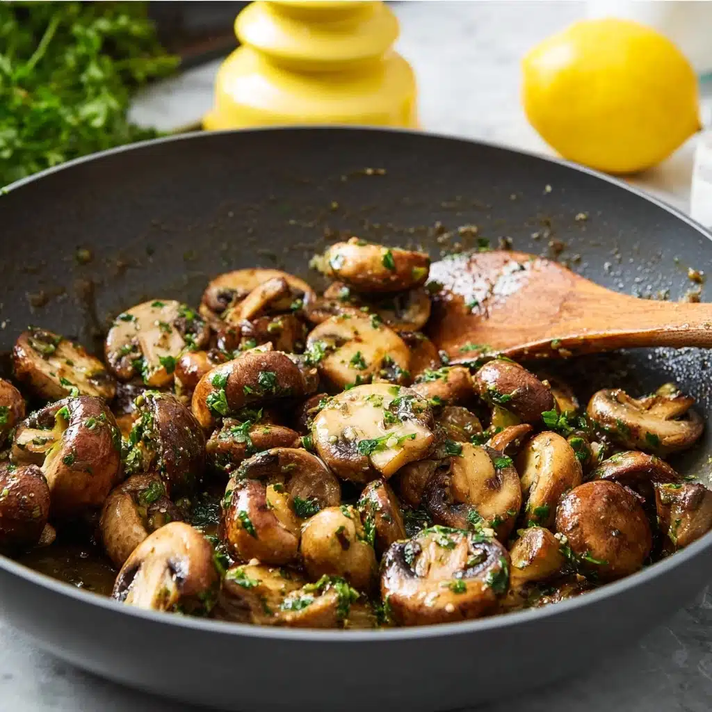 Garlic Herb Mushrooms (Cowboy Butter) Recipe