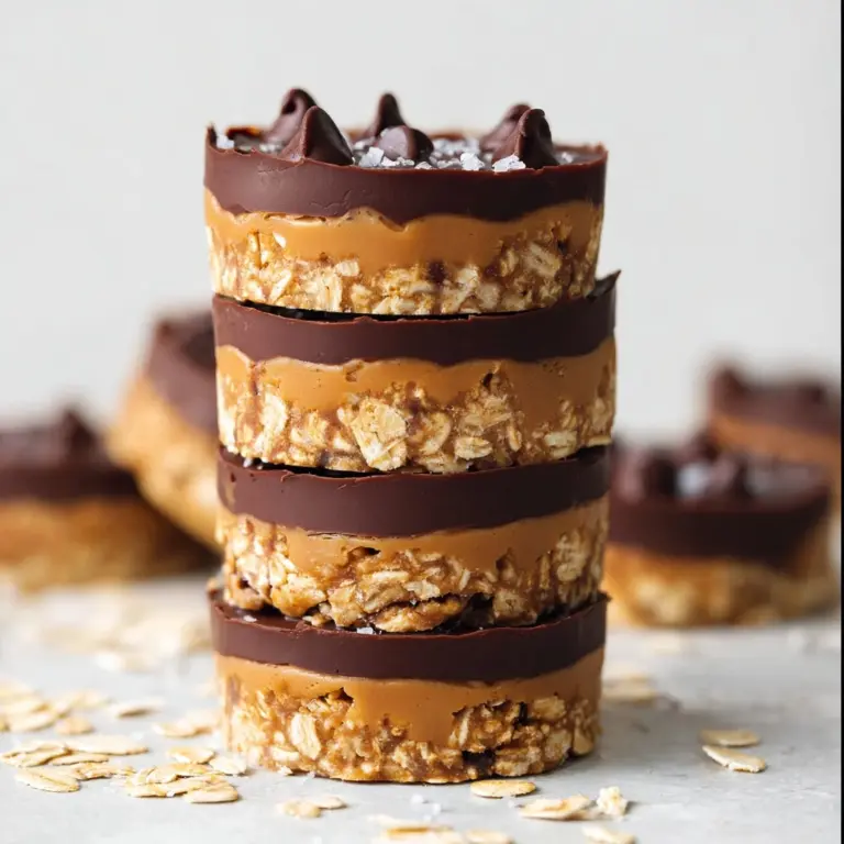No-Bake Peanut Butter Oat Cups Recipe