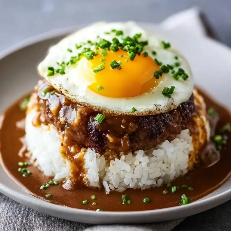 Ultimate Hawaiian Loco Moco Recipe