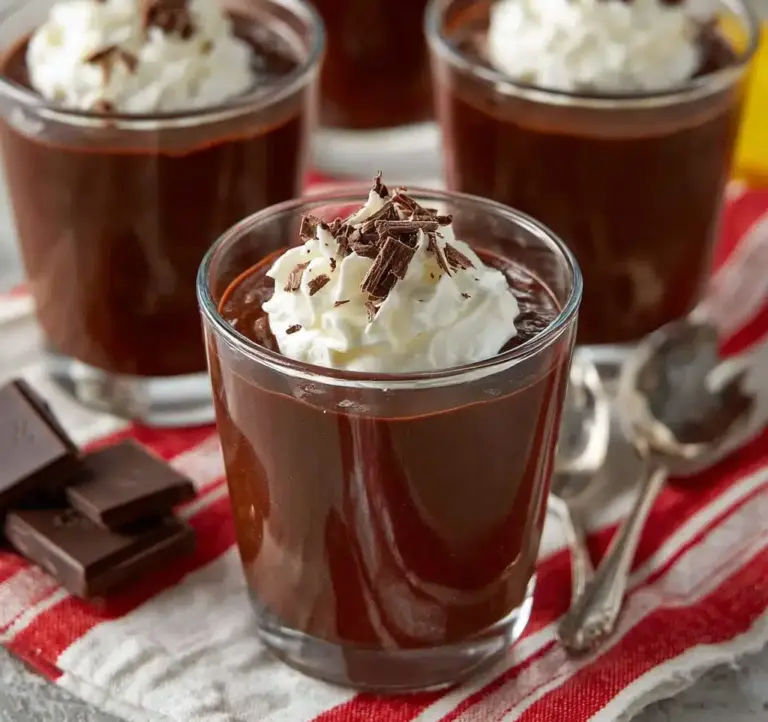 Homemade Chocolate Pudding Recipe