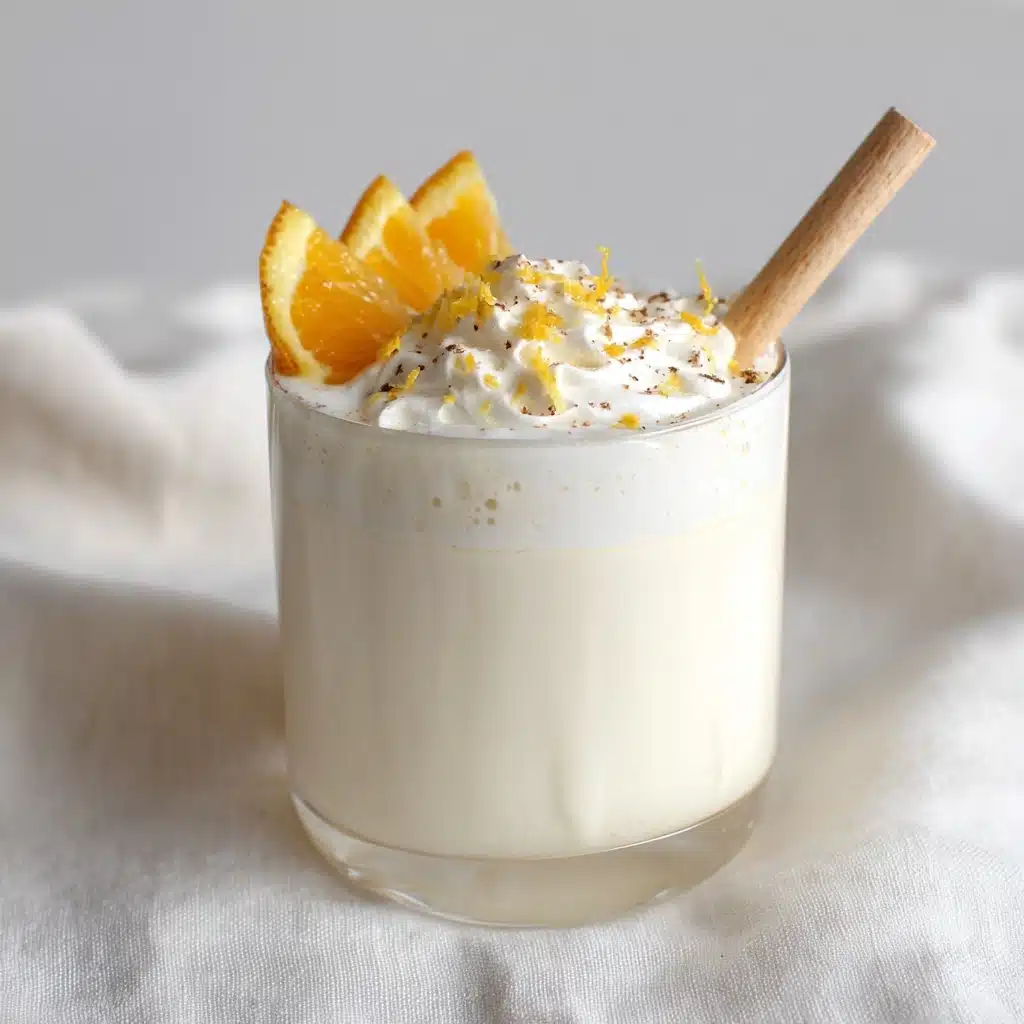 White chocolate orange almond cocoa Recipe