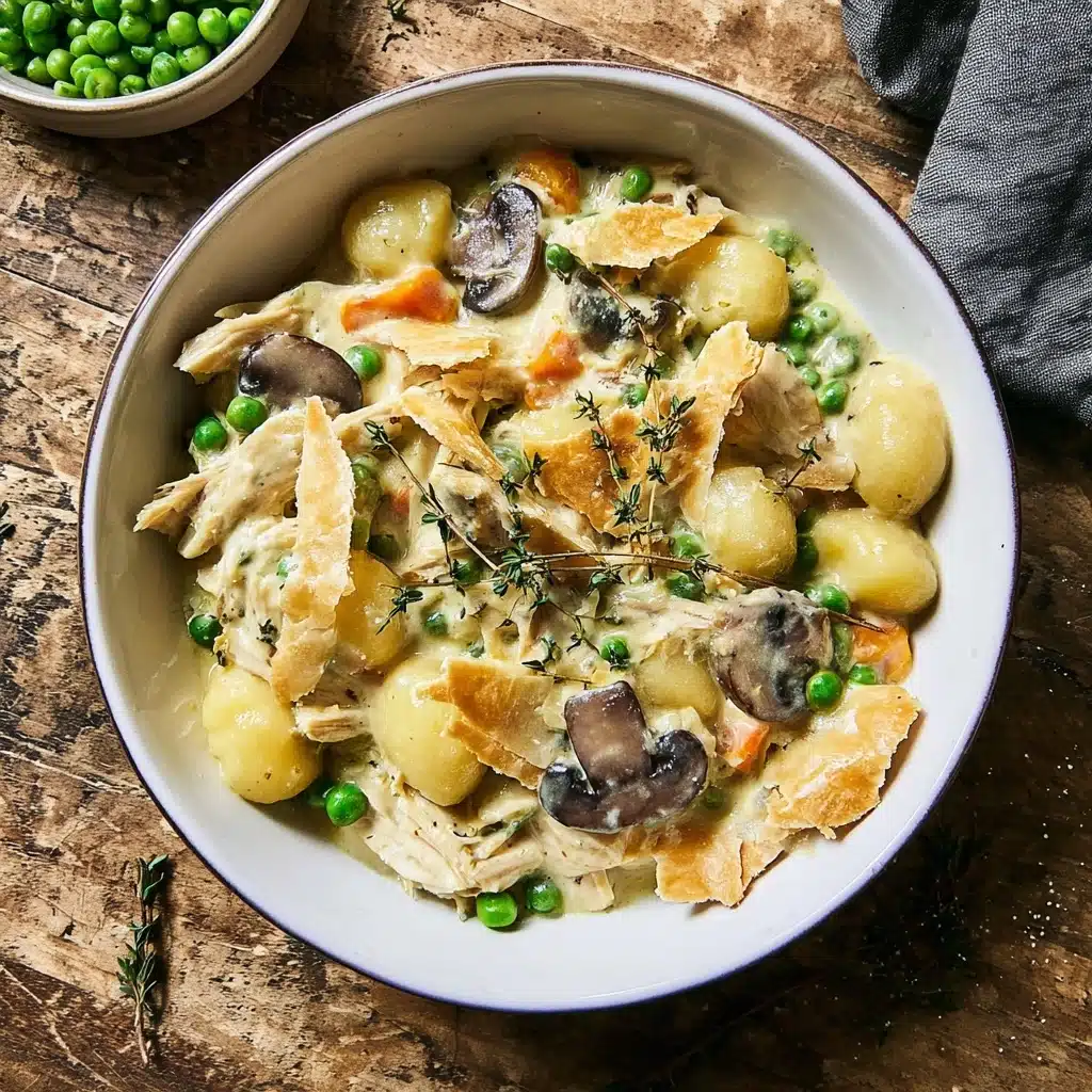 One Pot Chicken Pot Pie Gnocchi Recipe - Recipe Image